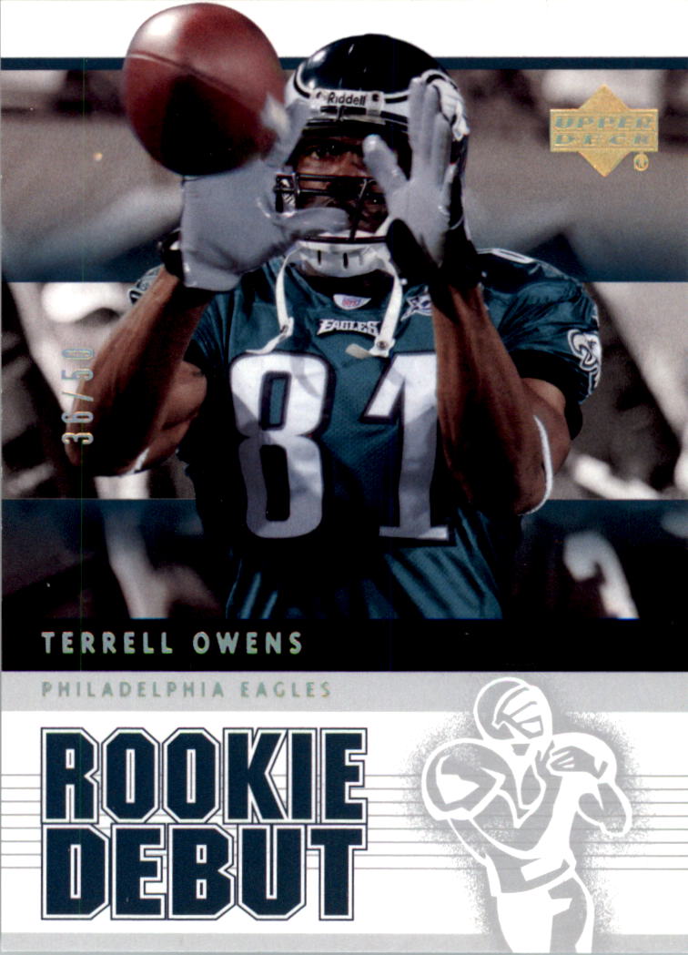 2005 Upper Deck Rookie Debut Gold Spectrum #74 Terrell Owens