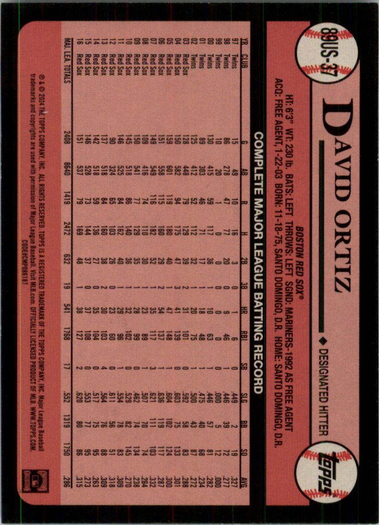 2024 Topps Update '89 Topps Baseball Card Pick (Inserts) - Bild 67 von 69