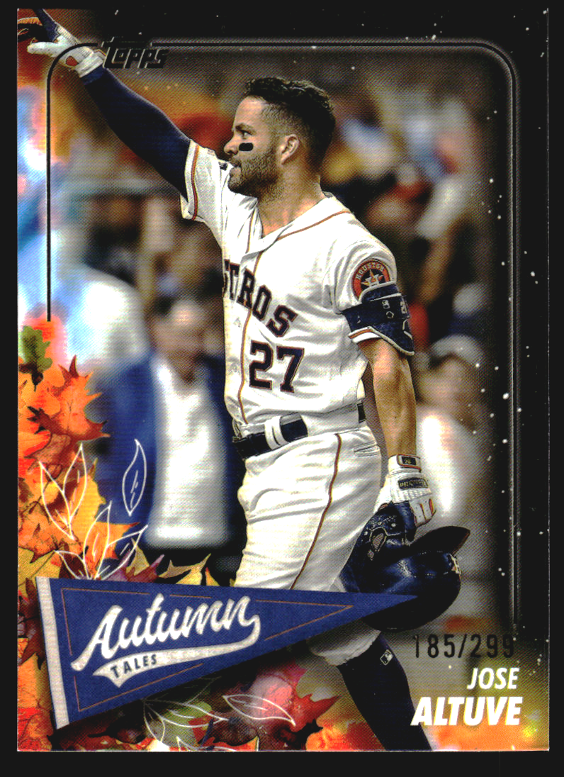 2024 Topps Update Autumn Tales Black #AT45 Jose Altuve