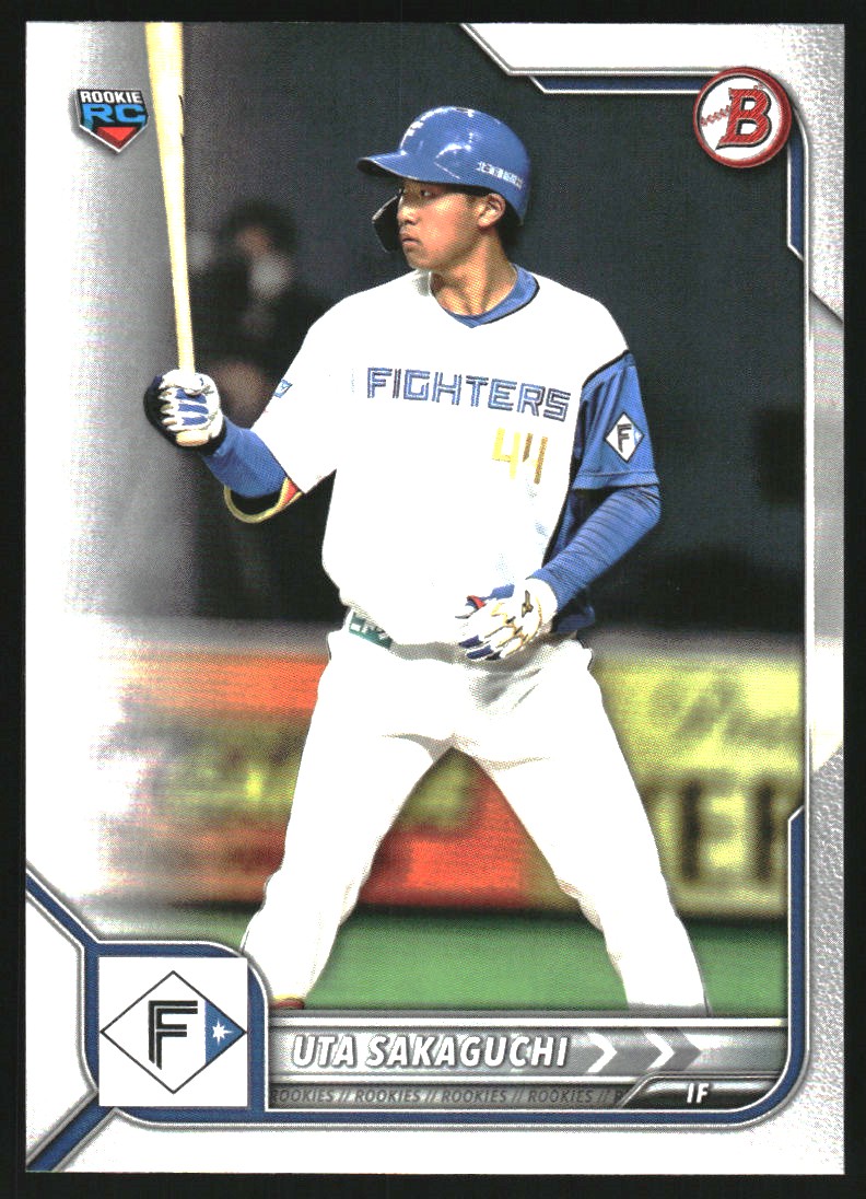 2022 Bowman NPB #70 Uta Sakaguchi