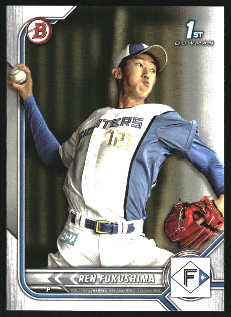 2022 Bowman NPB Prospects #BP18 Ren Fukushima