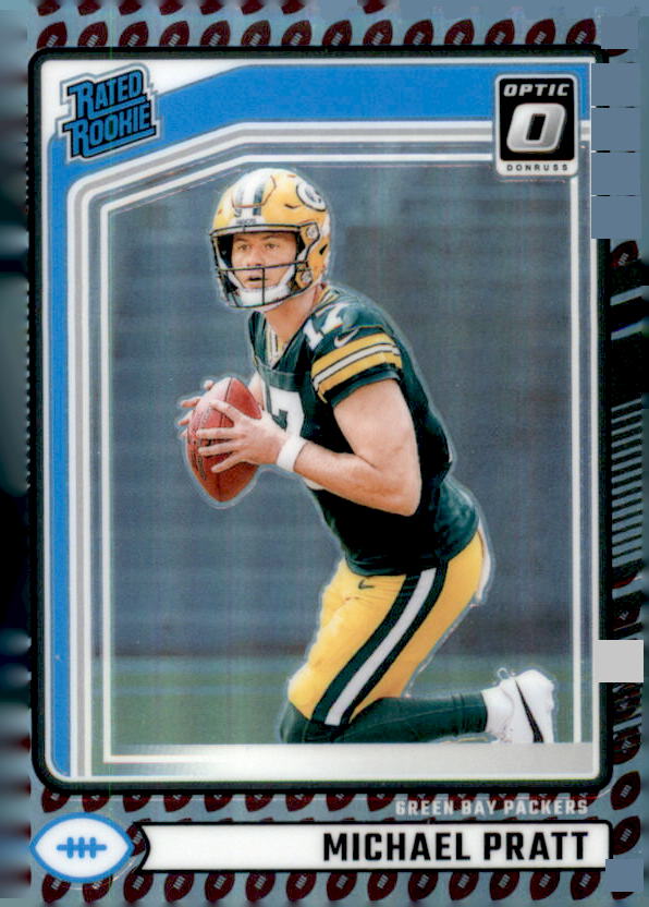 2024 Donruss Optic Rated Rookies Preview Football Emoji #339 Michael Pratt
