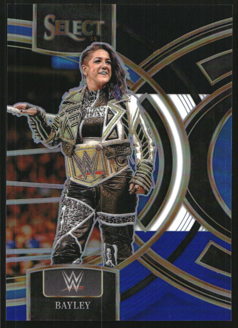 2024 Select WWE Black and Blue Prizms #181 Bayley