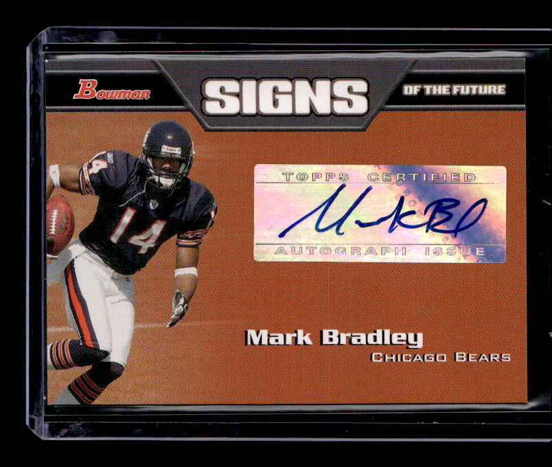 2005 Bowman Signs of the Future Autographs #SFMB Mark Bradley K