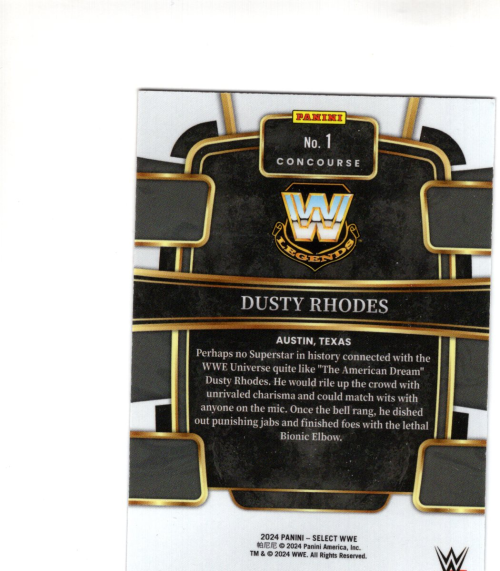 B6126- 2024 Select WWE Wrestling Insert Cards G2 -You Pick- 15+ FREE US SHIP - Picture 57 of 99
