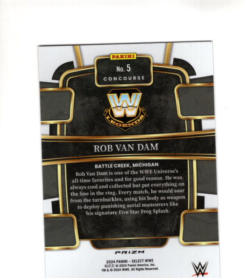 B6126- 2024 Select WWE Wrestling Insert Cards G2 -You Pick- 15+ FREE US SHIP - Picture 65 of 99