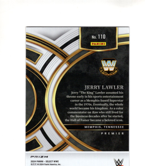 B6126- 2024 Select WWE Wrestling Insert Cards G1 -You Pick- 15+ FREE US SHIP - Picture 44 of 92