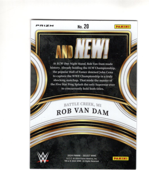 B6126- 2024 Select WWE Wrestling Insert Cards G2 -You Pick- 15+ FREE US SHIP - Picture 15 of 99