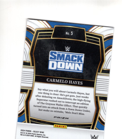 B6126- 2024 Select WWE Wrestling Insert Cards G2 -You Pick- 15+ FREE US SHIP - Picture 37 of 99