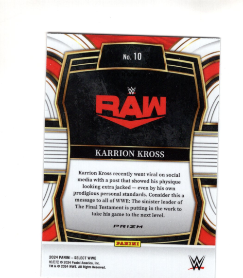 B6126- 2024 Select WWE Wrestling Insert Cards G2 -You Pick- 15+ FREE US SHIP - Picture 41 of 99