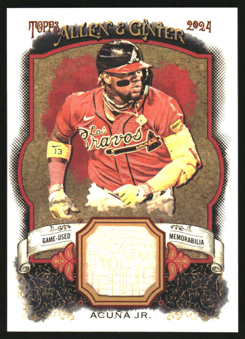 2023 Topps Chrome Platinum Anniversary #198 Ronald Acuna Jr. on