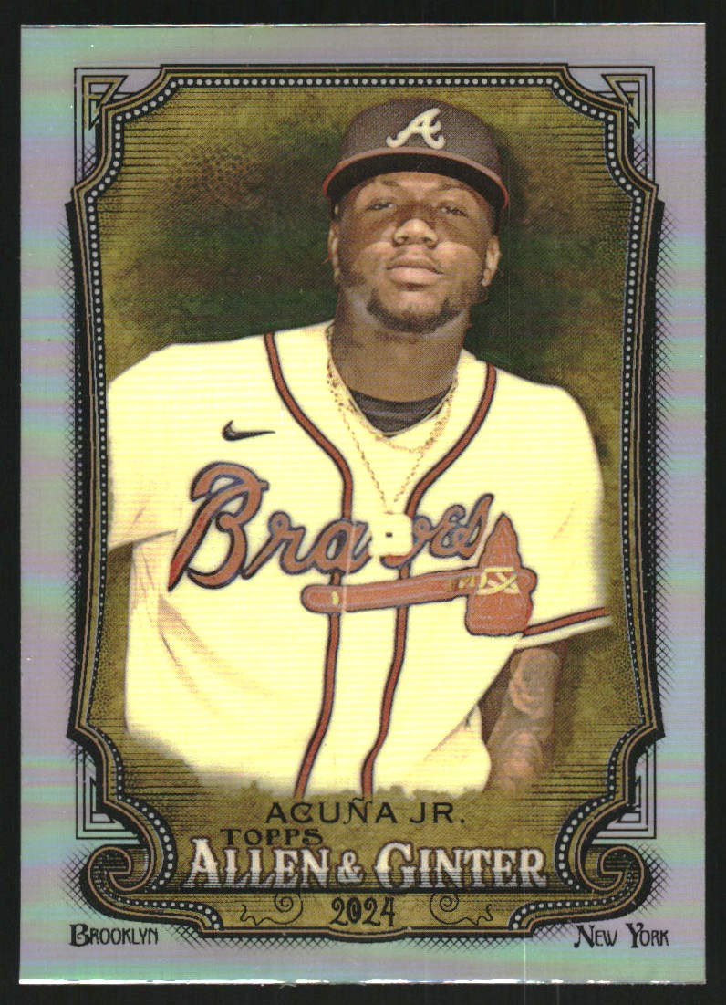 2024 Topps Allen and Ginter Chrome Refractors #20 Ronald Acuna Jr.