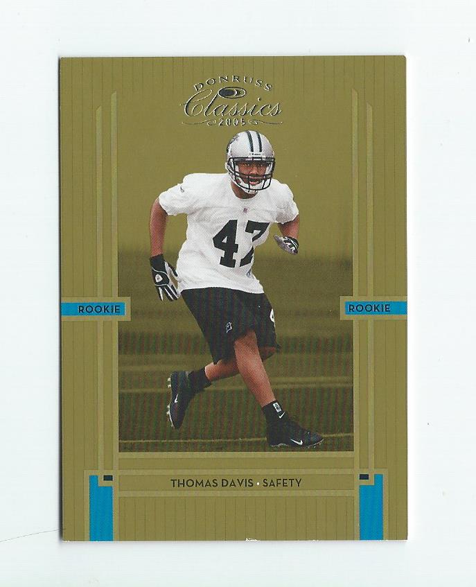 2005 Donruss Classics #156 Thomas Davis RC