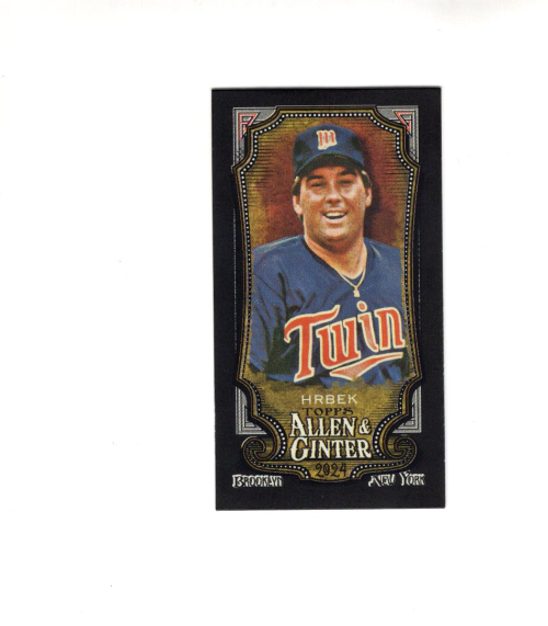 2024 Topps Allen & Ginter - Mini Black Border #198 Babe Ruth