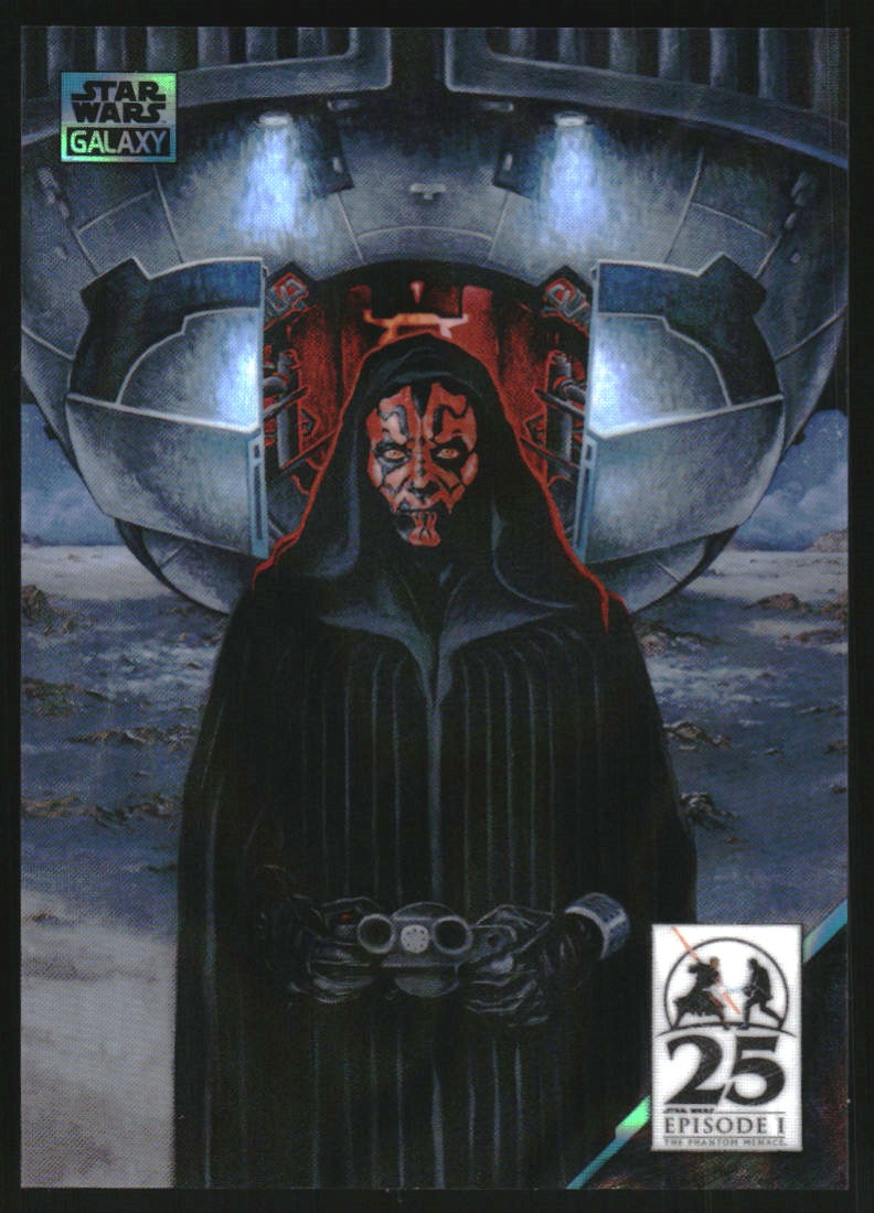 2024 Topps Chrome Star Wars Galaxy Art of Naboo Blue Refractors