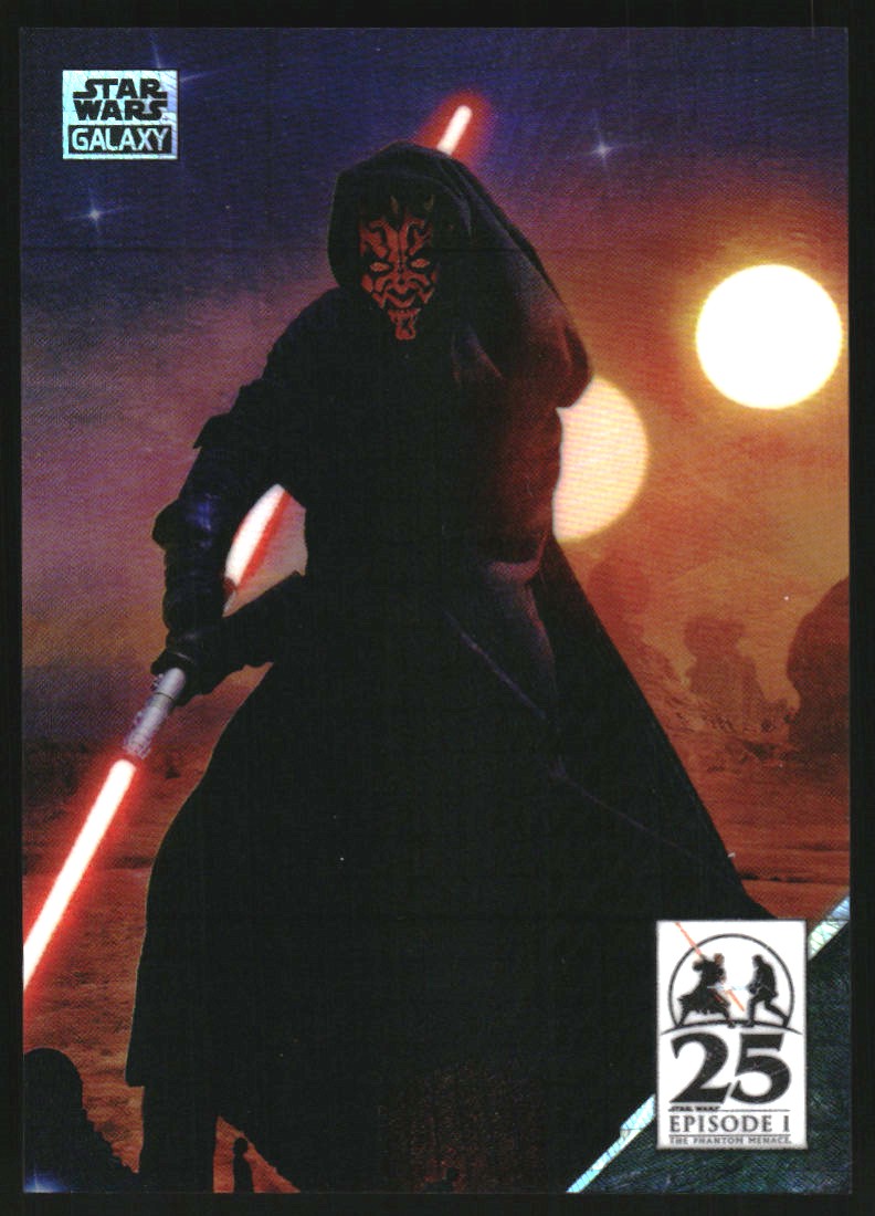 2024 Topps Chrome Star Wars Galaxy The Phantom Menace 25th