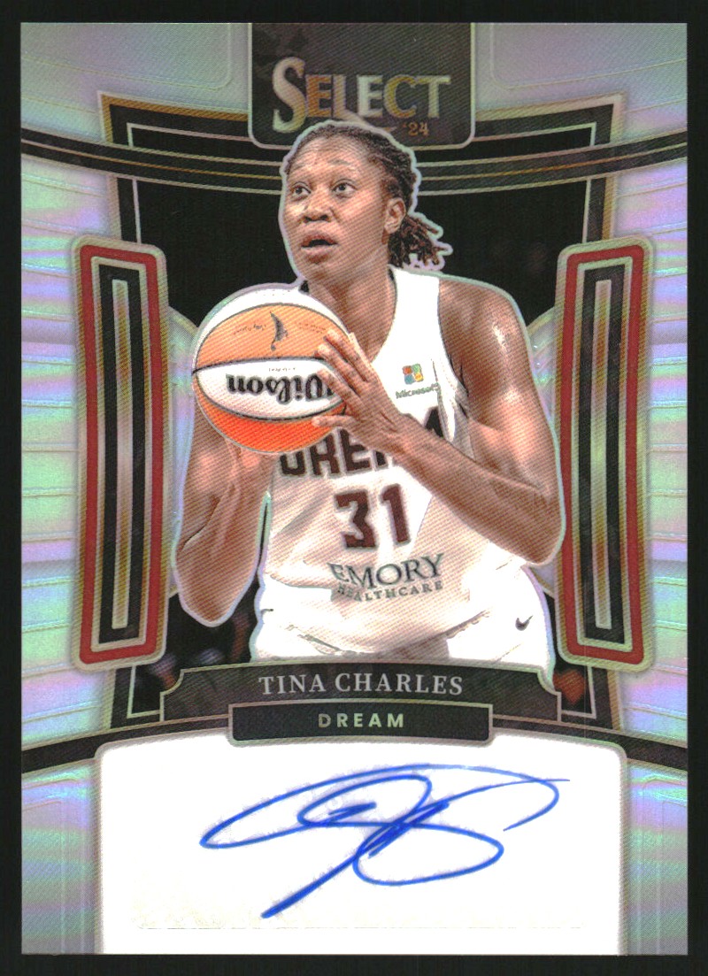 2024 Select WNBA Signatures #13 Tina Charles on Fanatics Collect