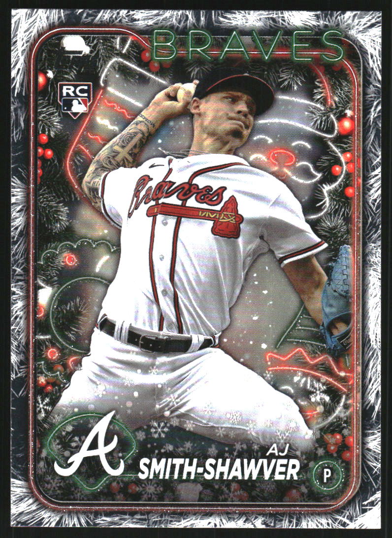 2024 Topps Holiday Metallic Tree #H23 AJ Smith-Shawver