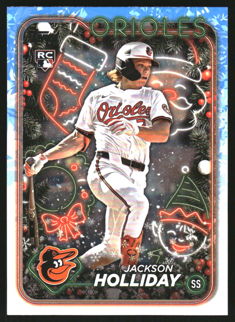 2024 Topps Holiday #H50 Jackson Holliday RC