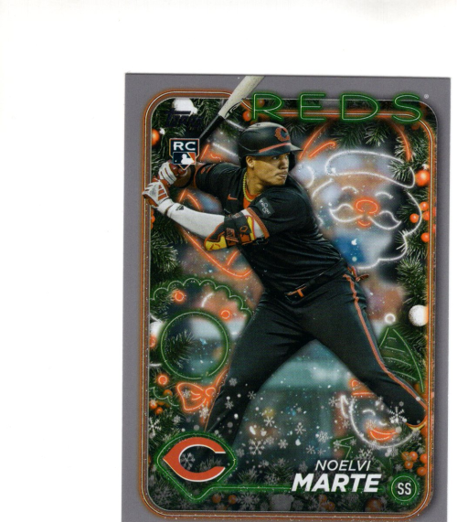 B6131- 2024 Topps Holiday Baseball Insert Cards1 -You Pick- 15+ FREE US SHIP - Picture 176 of 177