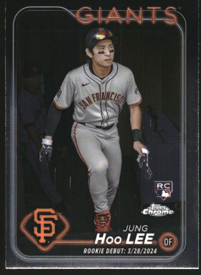 2024 Topps Chrome Update #USC185 Jung Hoo Lee RC on Fanatics Collect