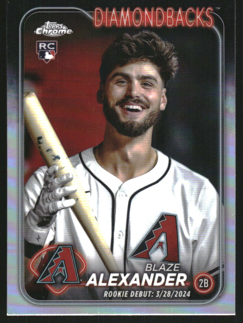 2024 Topps Chrome Update Refractors #USC62 Blaze Alexander