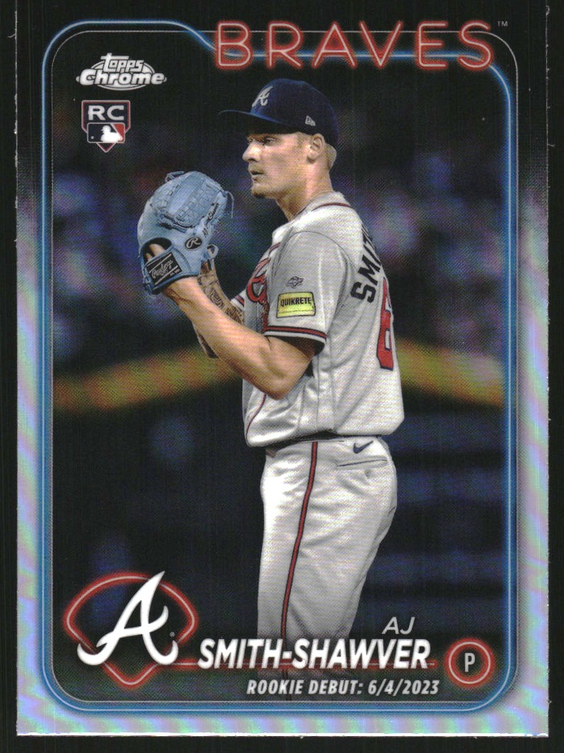 2024 Topps Chrome Update Refractors #USC87 AJ Smith-Shawver