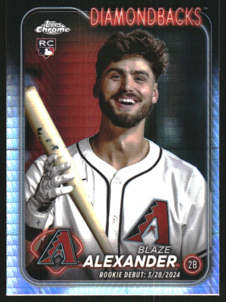 2024 Topps Chrome Update Prism Refractors #USC62 Blaze Alexander