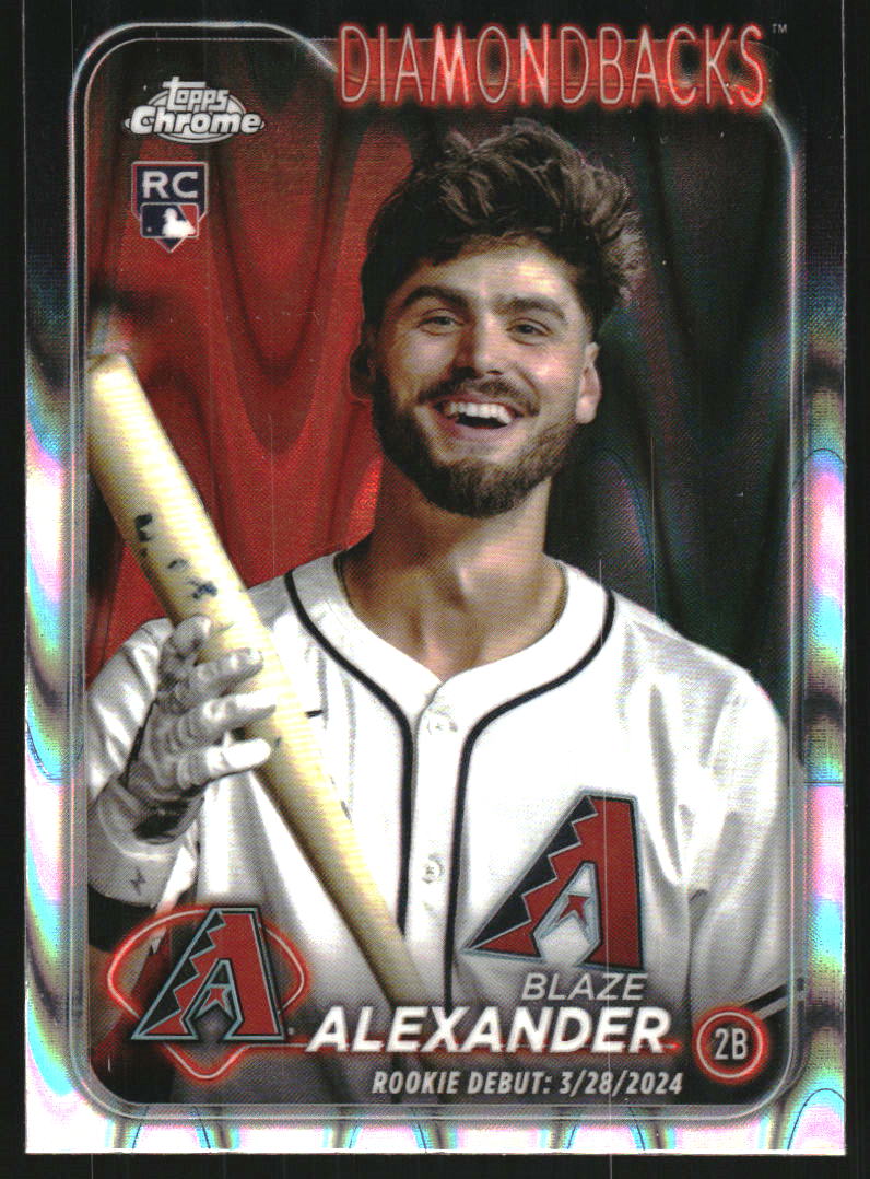 2024 Topps Chrome Update RayWave Refractors #USC62 Blaze Alexander