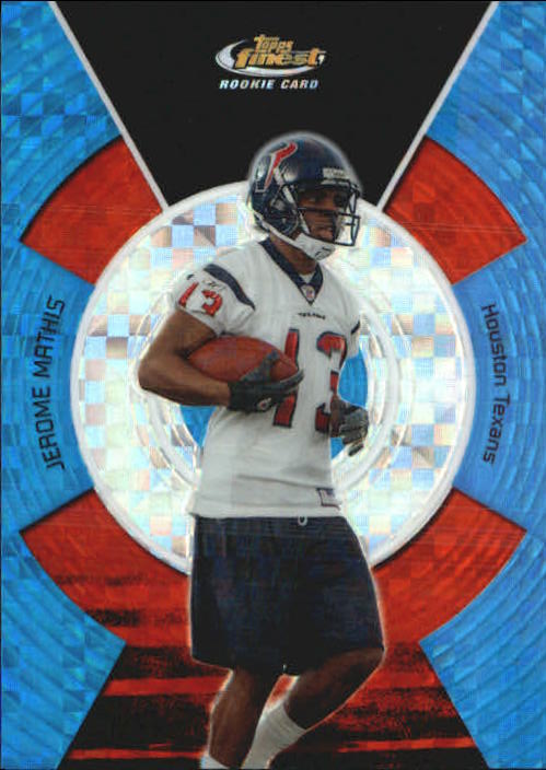 2005 Finest Blue Xfractors #133 Jerome Mathis