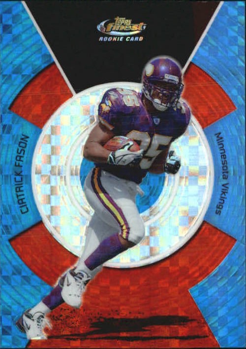 2005 Finest Blue Xfractors #136 Ciatrick Fason