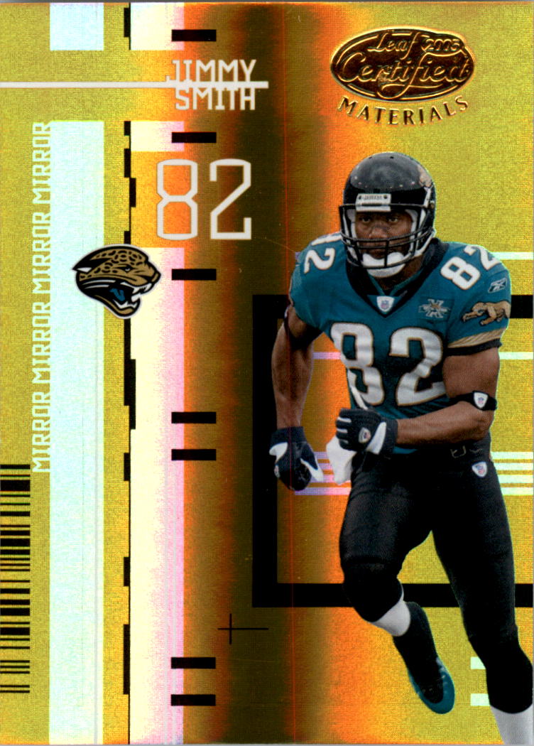2005 Leaf Certified Materials Mirror Gold #57 Jimmy Smith