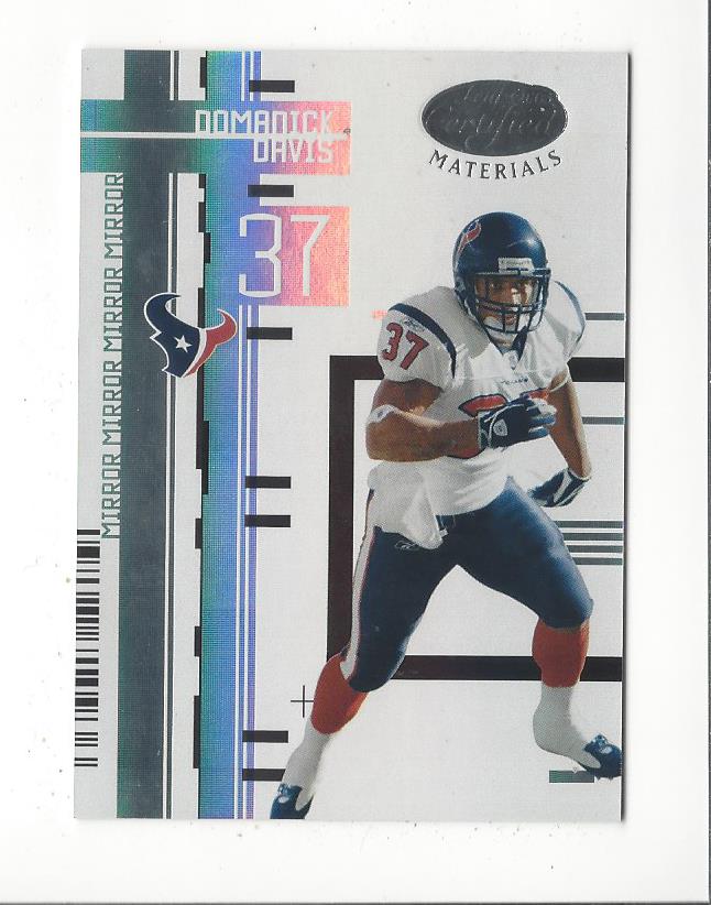 2005 Leaf Certified Materials Mirror White #49 Domanick Davis