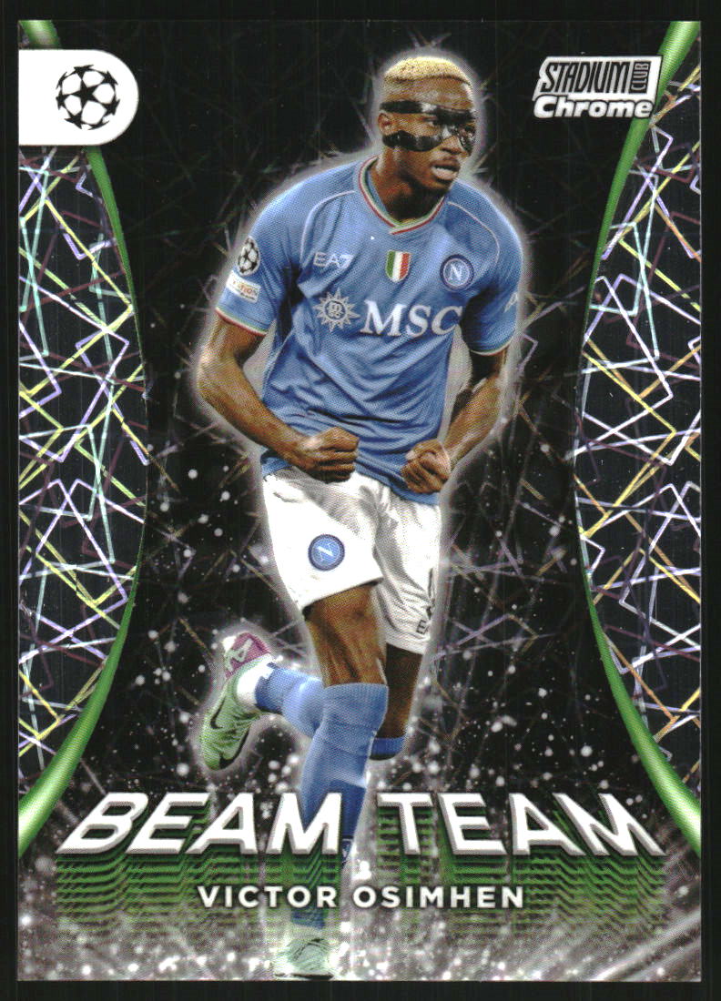 2020 Topps Merlin Chrome UEFA Atomic Refractor Victor Osimhen
