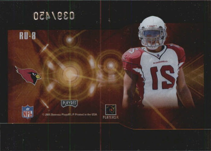 2005 Playoff Contenders Rookie Round Up #8 Antrel Rolle back image