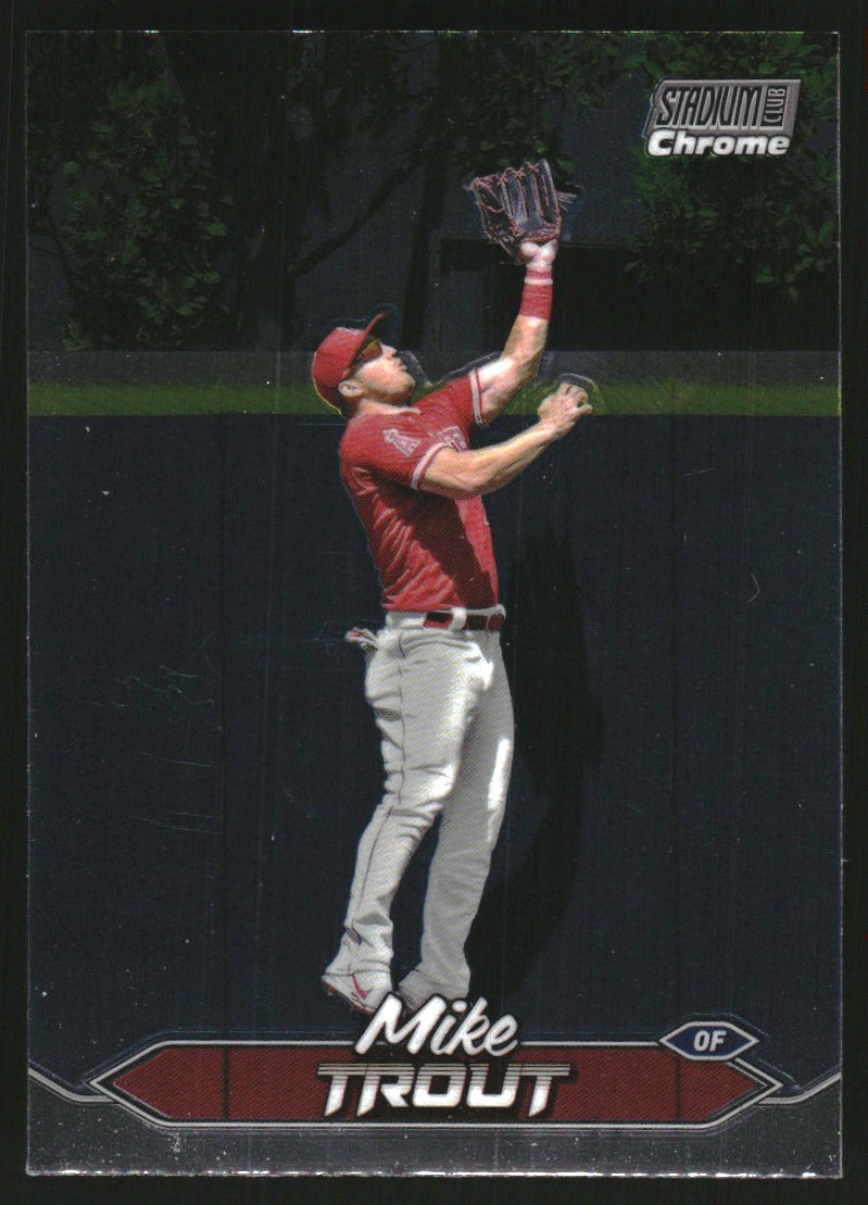 2024 Stadium Club Chrome #1 Mike Trout