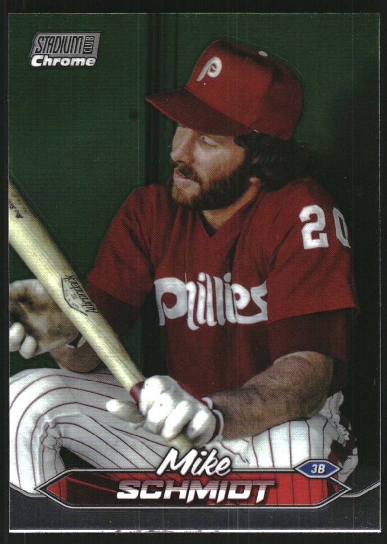 2024 Stadium Club Chrome #260 Mike Schmidt