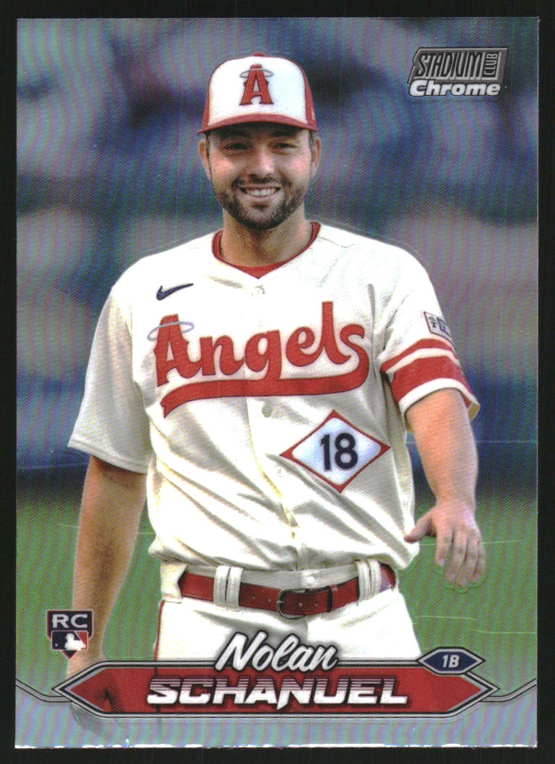 2024 Stadium Club Chrome Refractors #42 Nolan Schanuel