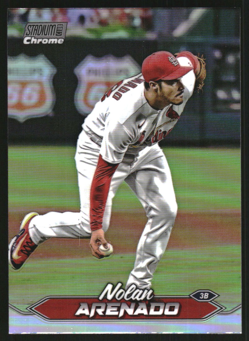 2024 Stadium Club Chrome Refractors #275 Nolan Arenado