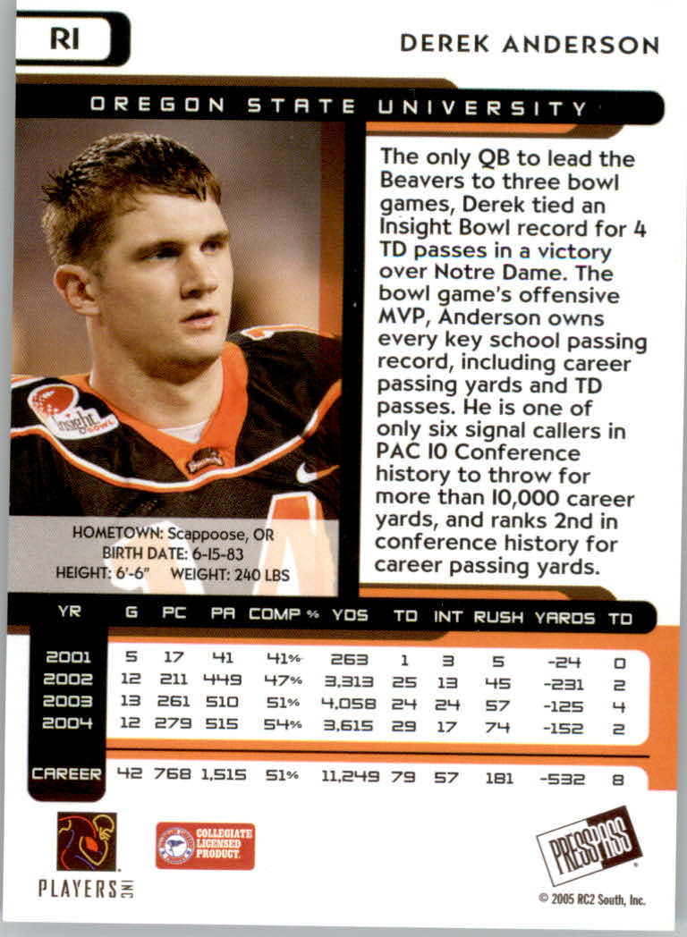 2005 Press Pass Football "Parallel" Cards - Picture 15 of 21