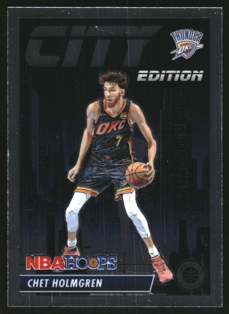 2023-24 Hoops Premium Stock City Edition #9 Chet Holmgren