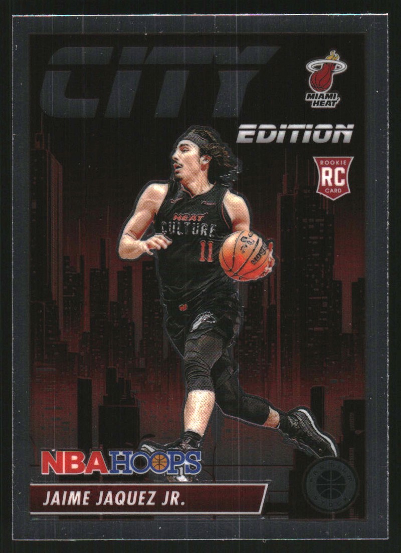 2023-24 Hoops Premium Stock City Edition #22 Jaime Jaquez Jr.