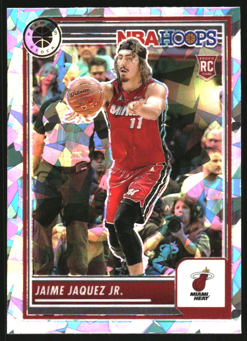2023-24 Hoops Premium Stock Ice Prizm #51 Jaime Jaquez Jr.