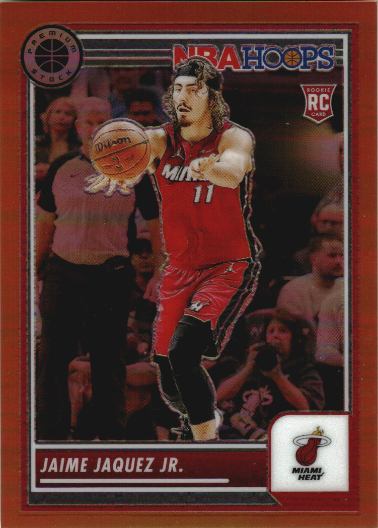2023-24 Hoops Premium Stock Orange Prizm #51 Jaime Jaquez Jr.