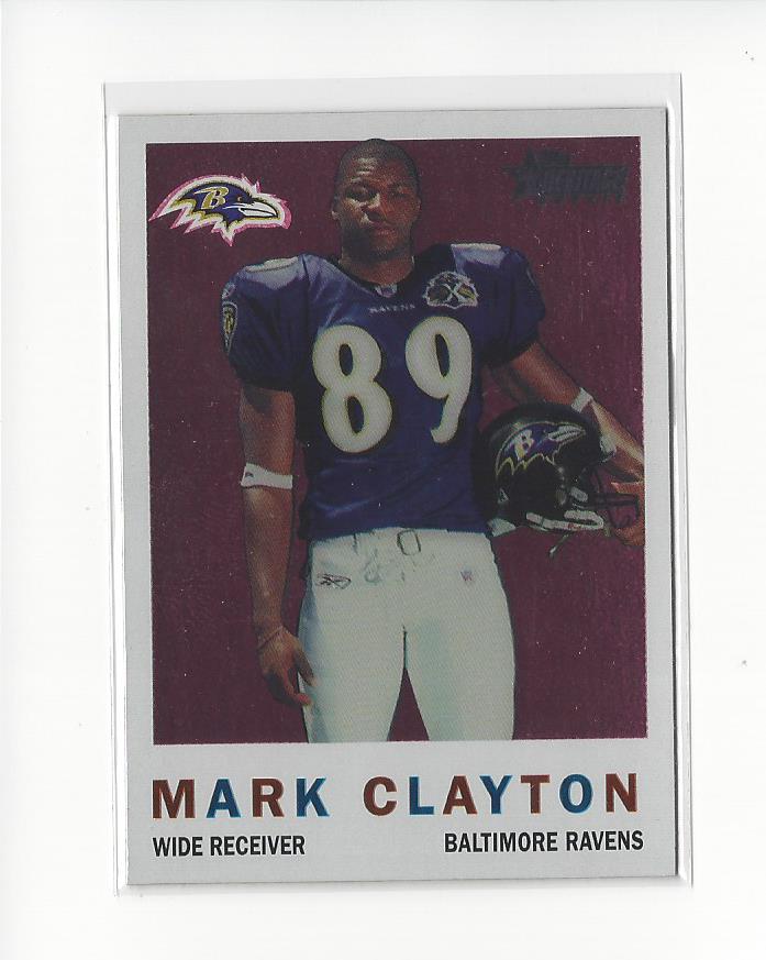 2005 Topps Heritage Foil #THC13A Mark Clayton