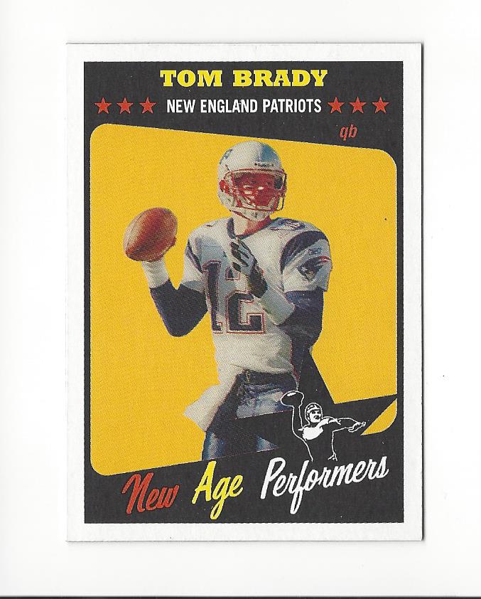 2005 Topps Heritage New Age Performers #NAP9 Tom Brady
