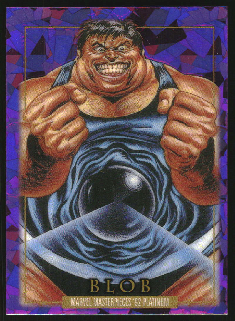 2024 SkyBox Marvel Masterpieces '92 Platinum Purple Crystals #1
