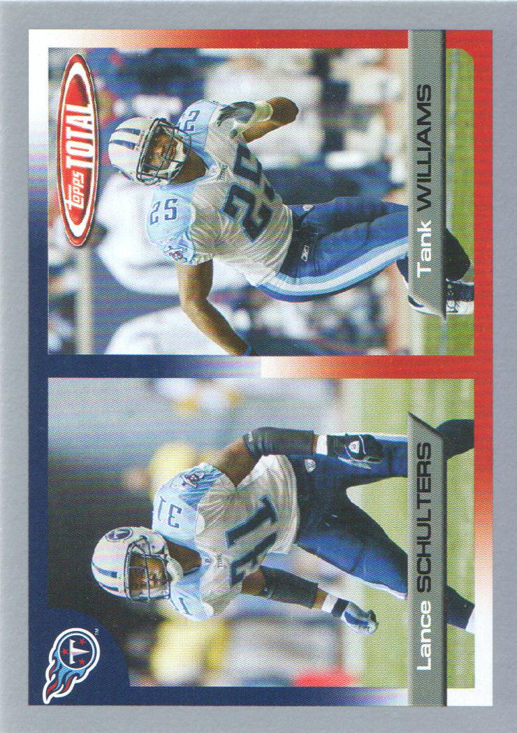 2005 Topps Total Silver #71 Lance Schulters/Tank Williams