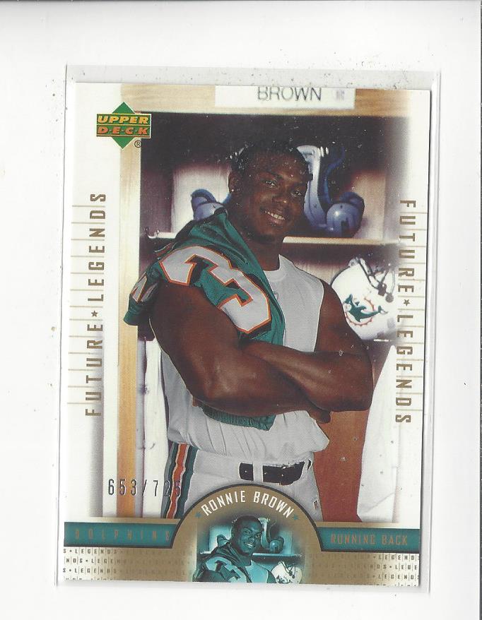 2005 Upper Deck Legends #104 Ronnie Brown RC