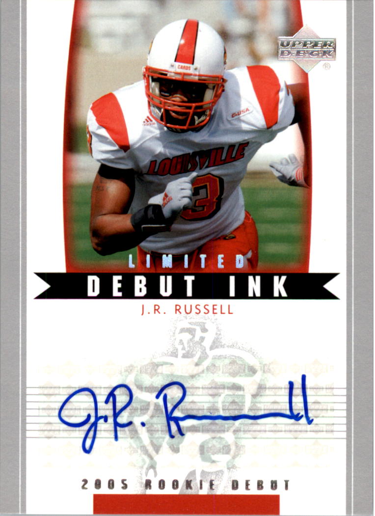 2005 Upper Deck Rookie Debut Ink Limited #DIJR J.R. Russell